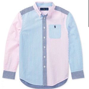 Polo Ralph Lauren Boys Seersucker Button-down shirt